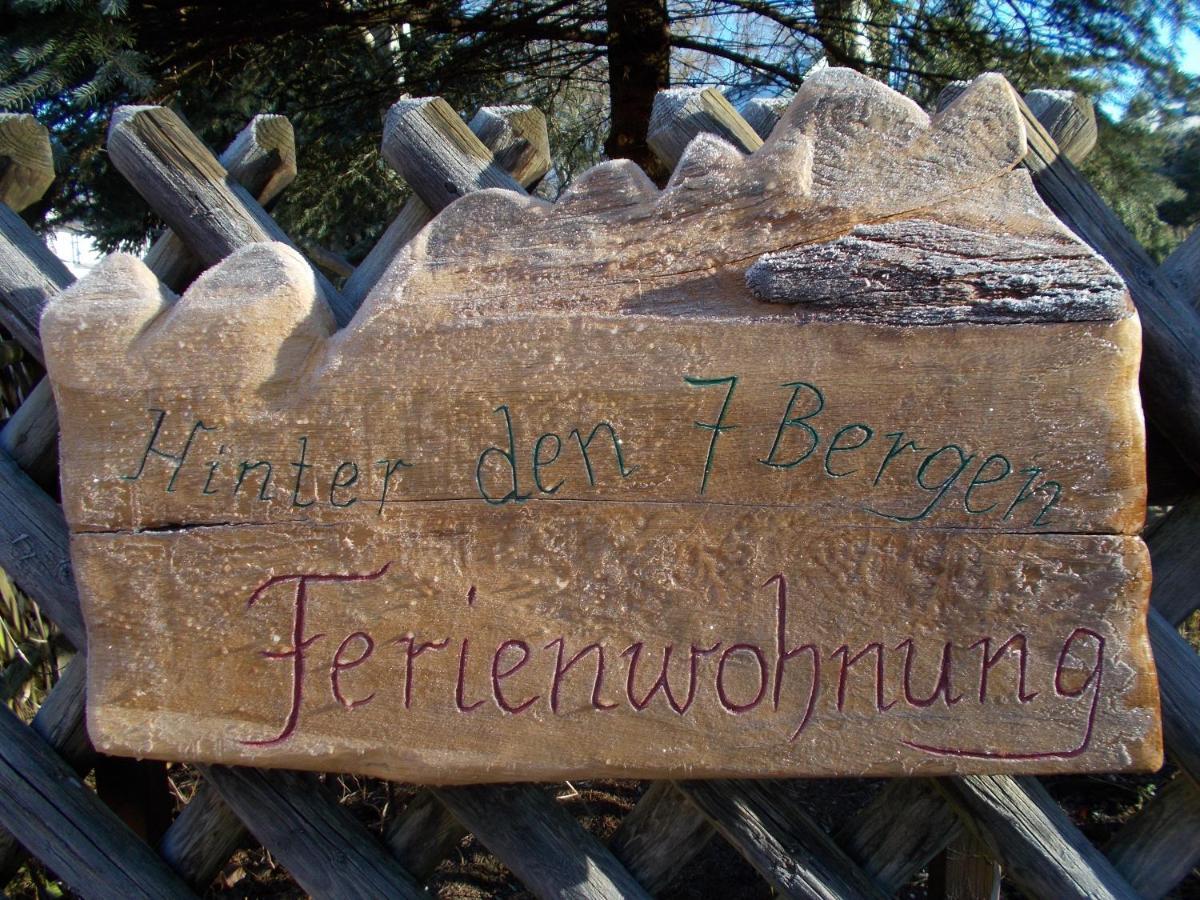 שווארצנברג Ferienwohnung "Hinter Den Sieben Bergen" מראה חיצוני תמונה
